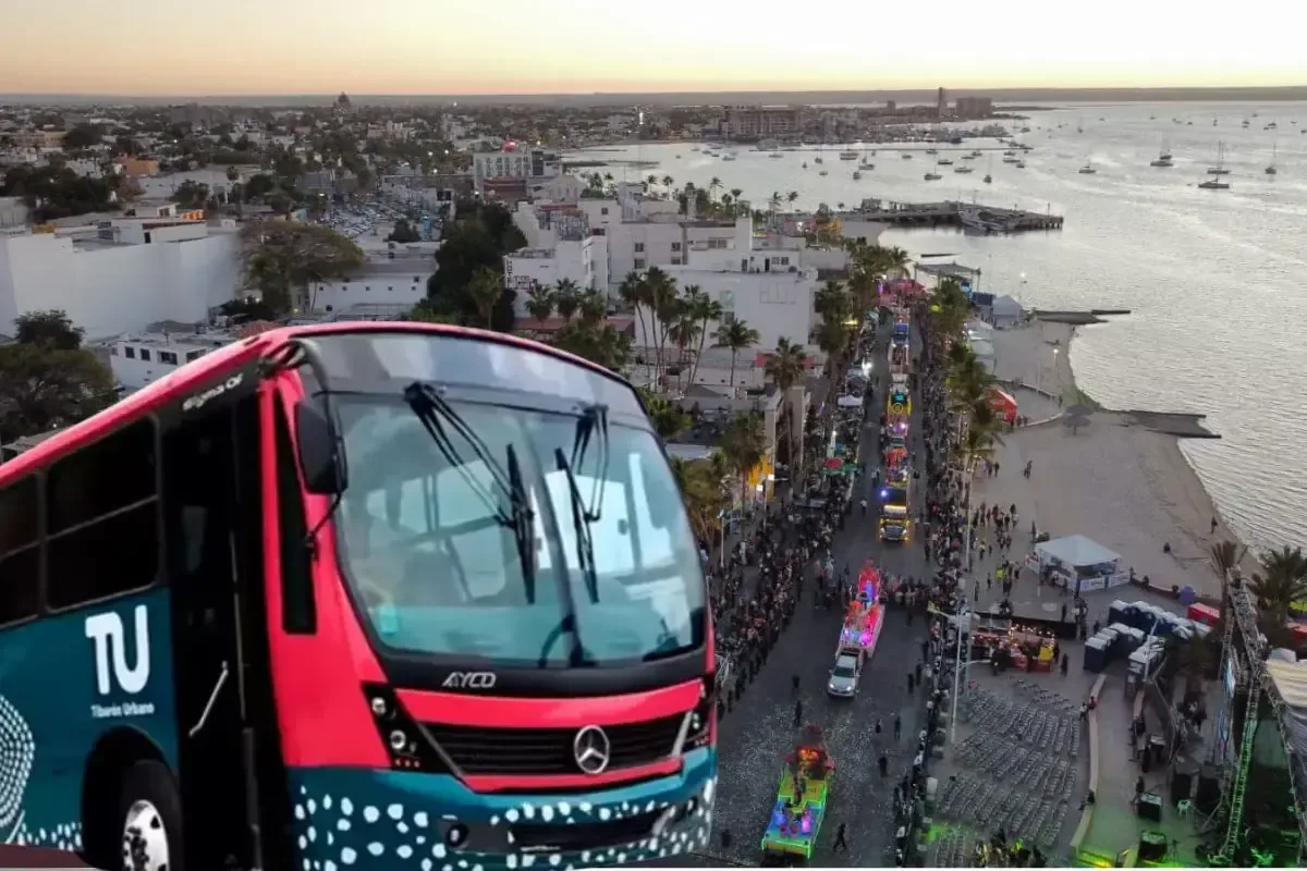Las rutas de transporte público ofrecerán servicio nocturno para facilitar el regreso a casa de los asistentes al carnaval.