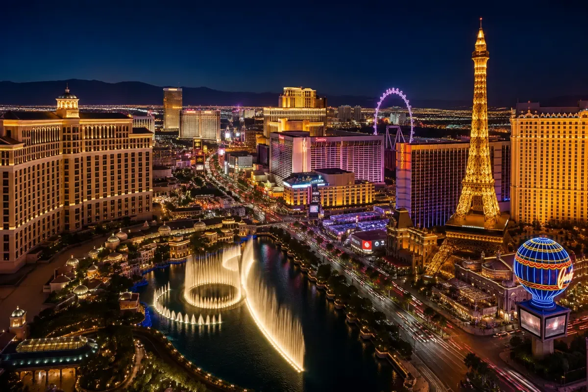 Encuentra opciones de hospedaje asequibles y convenientes para un fin de semana en Las Vegas.