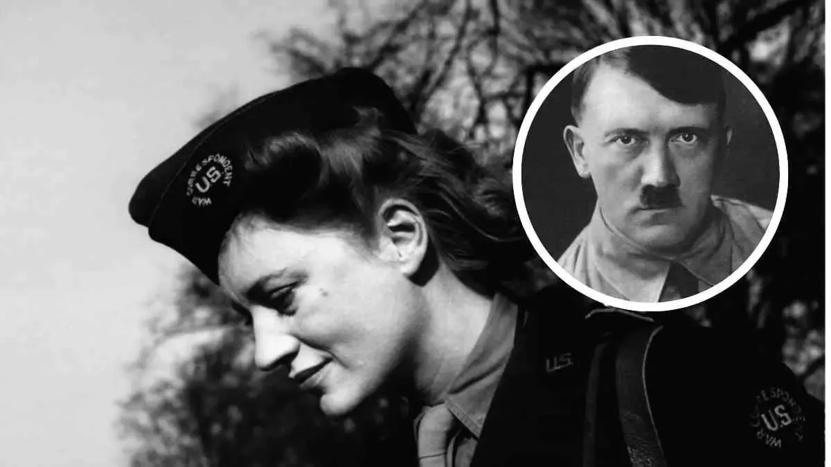 Lee Miller en la bañera de Adolf Hitler, una imagen icónica de la Segunda Guerra Mundial.