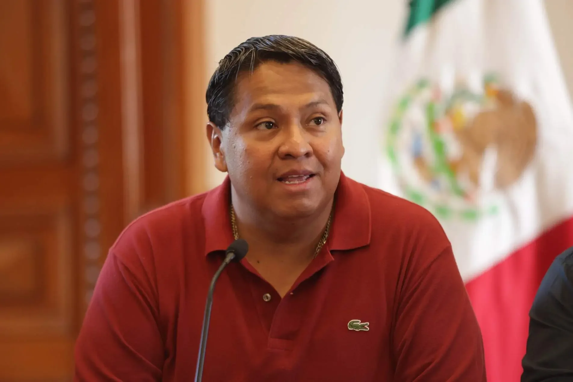 Leobardo Rodríguez Juárez anuncia el plan de obra para el municipio de Puebla.