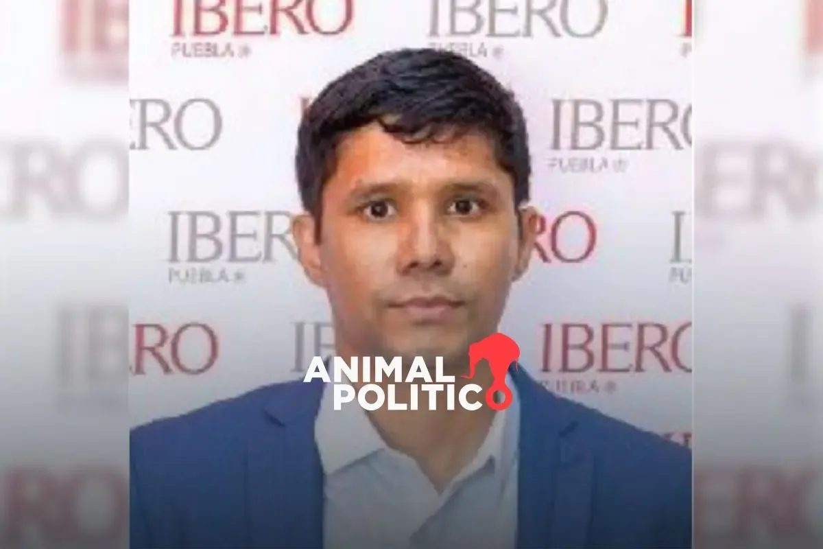 "Leonardo Escobar, colaborador de Ibero Puebla, tras su localización."