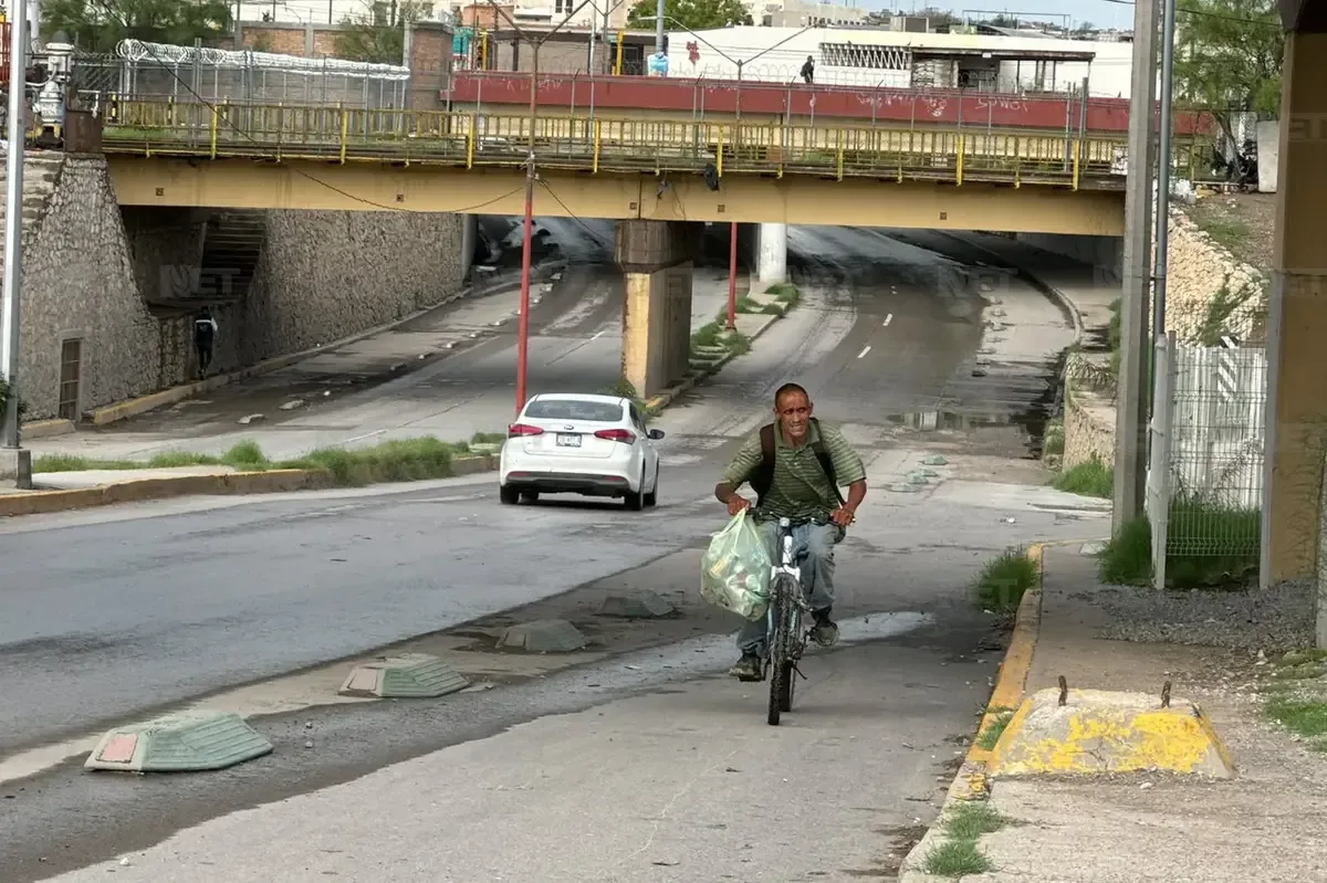 Las labores de mantenimiento realizadas en la zona evitan acumulaciones de agua durante la lluvia.