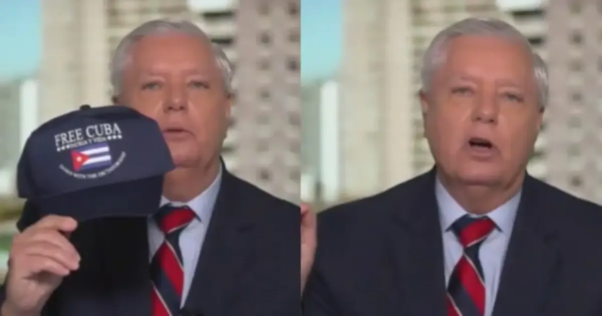 Lindsey Graham asegura que el régimen en Cuba tiene los días contados y pide atención a la situación.