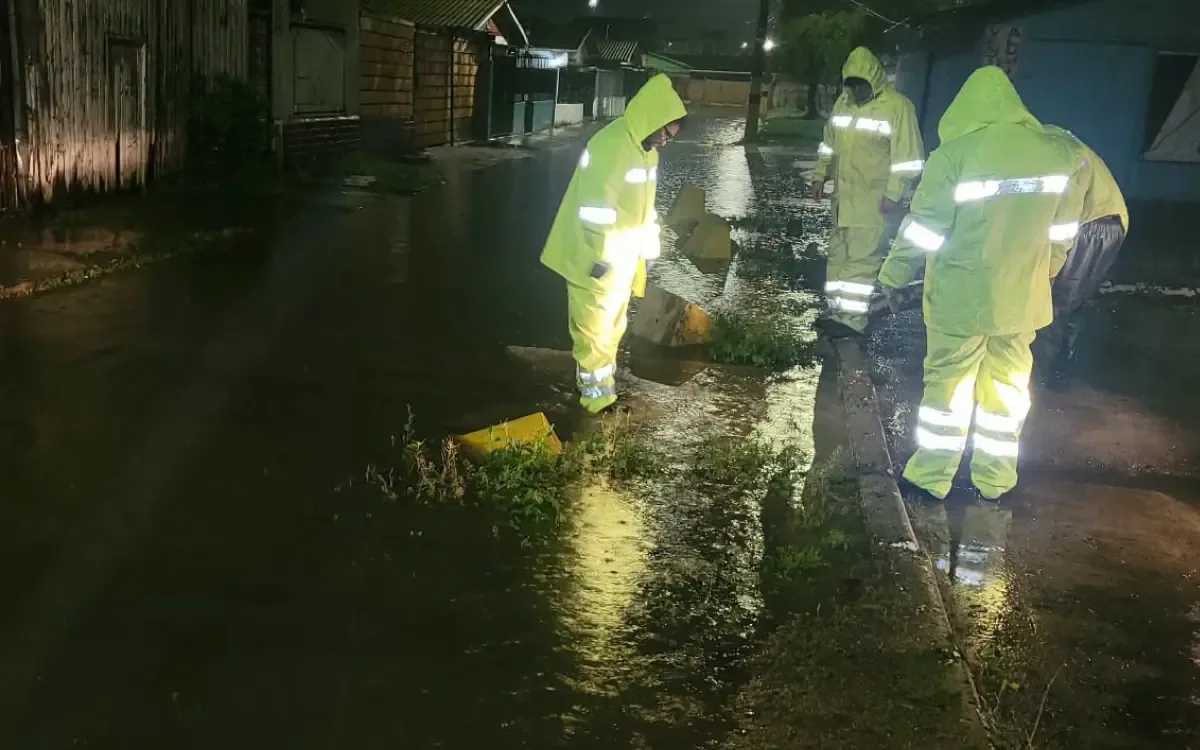 Las últimas precipitaciones han provocado atención en la gestión de riesgos en la provincia de Quillota.