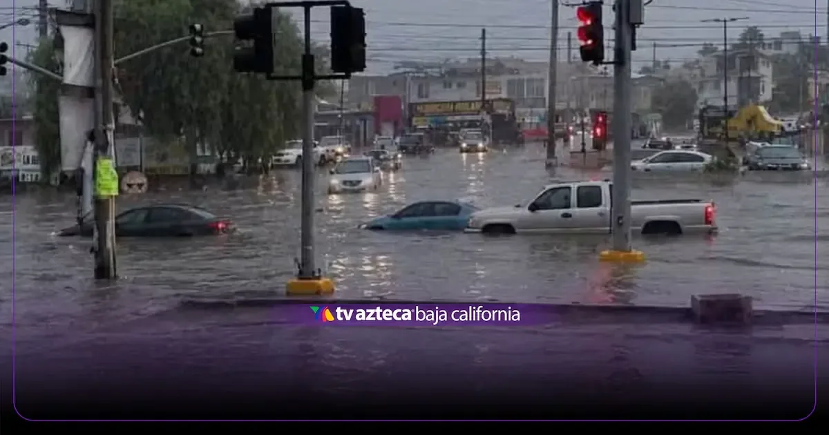 Tijuana se prepara para lluvias significativas y rachas de viento por el paso del ciclón Rachel.