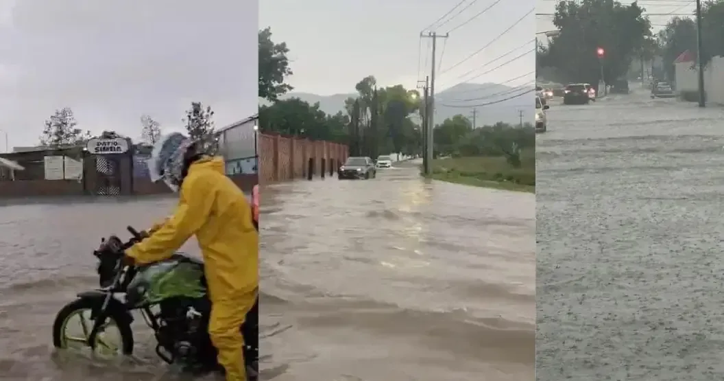 La fuerte tormenta dejó complicaciones viales y un hogar inundado en la ciudad.