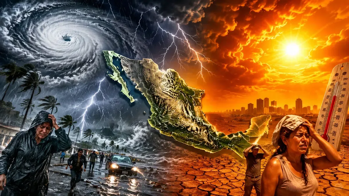 Se prevén tormentas, granizo y temperaturas extremas durante el fin de semana.
