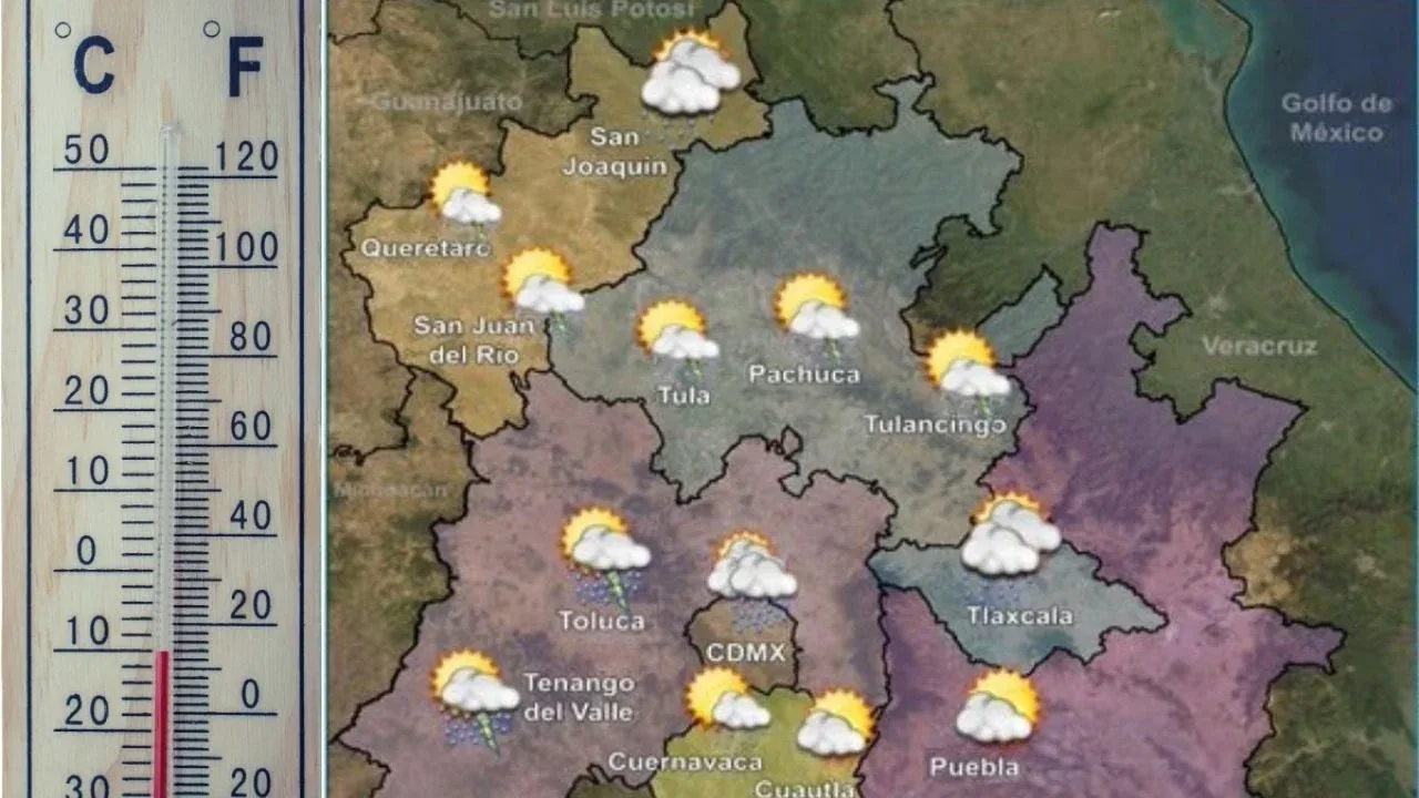 Lluvias y frío extremo en los municipios de Hidalgo este 20 de enero.