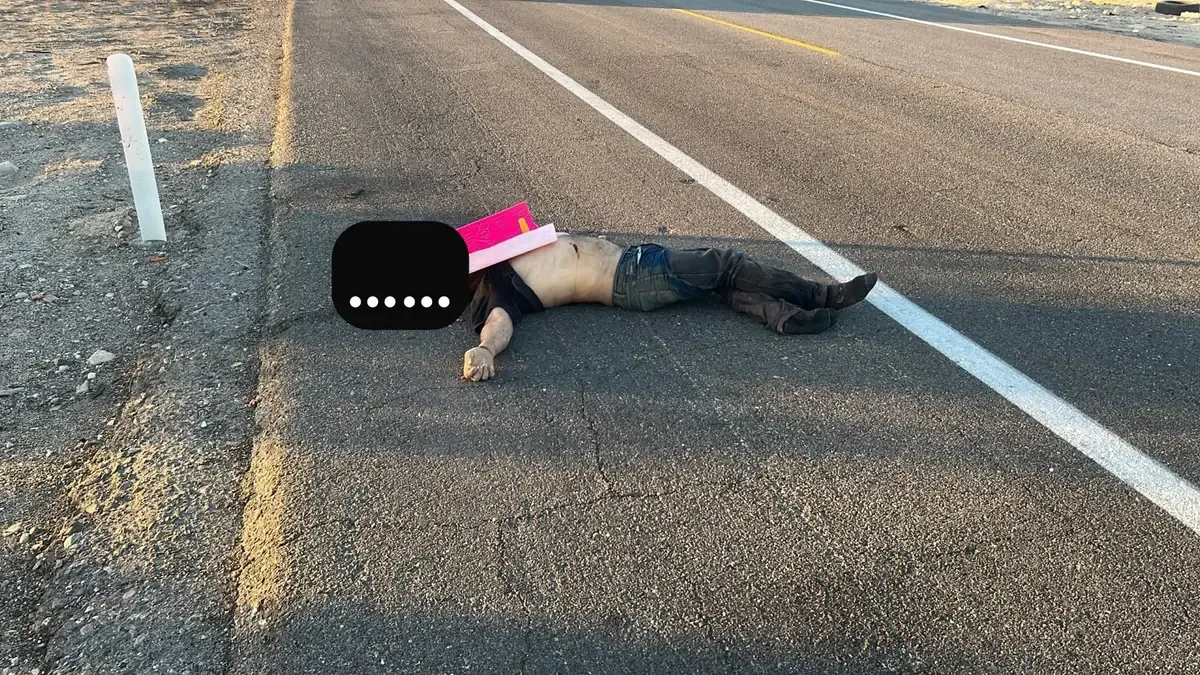 Un nuevo caso de violencia en Baja California, ahora con un mensaje del CJNG.