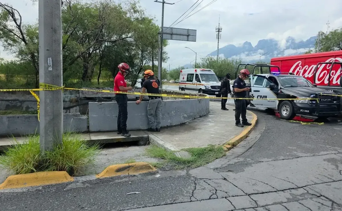 La víctima fue hallada en el sector Barrio Acero tras las intensas lluvias en la región.