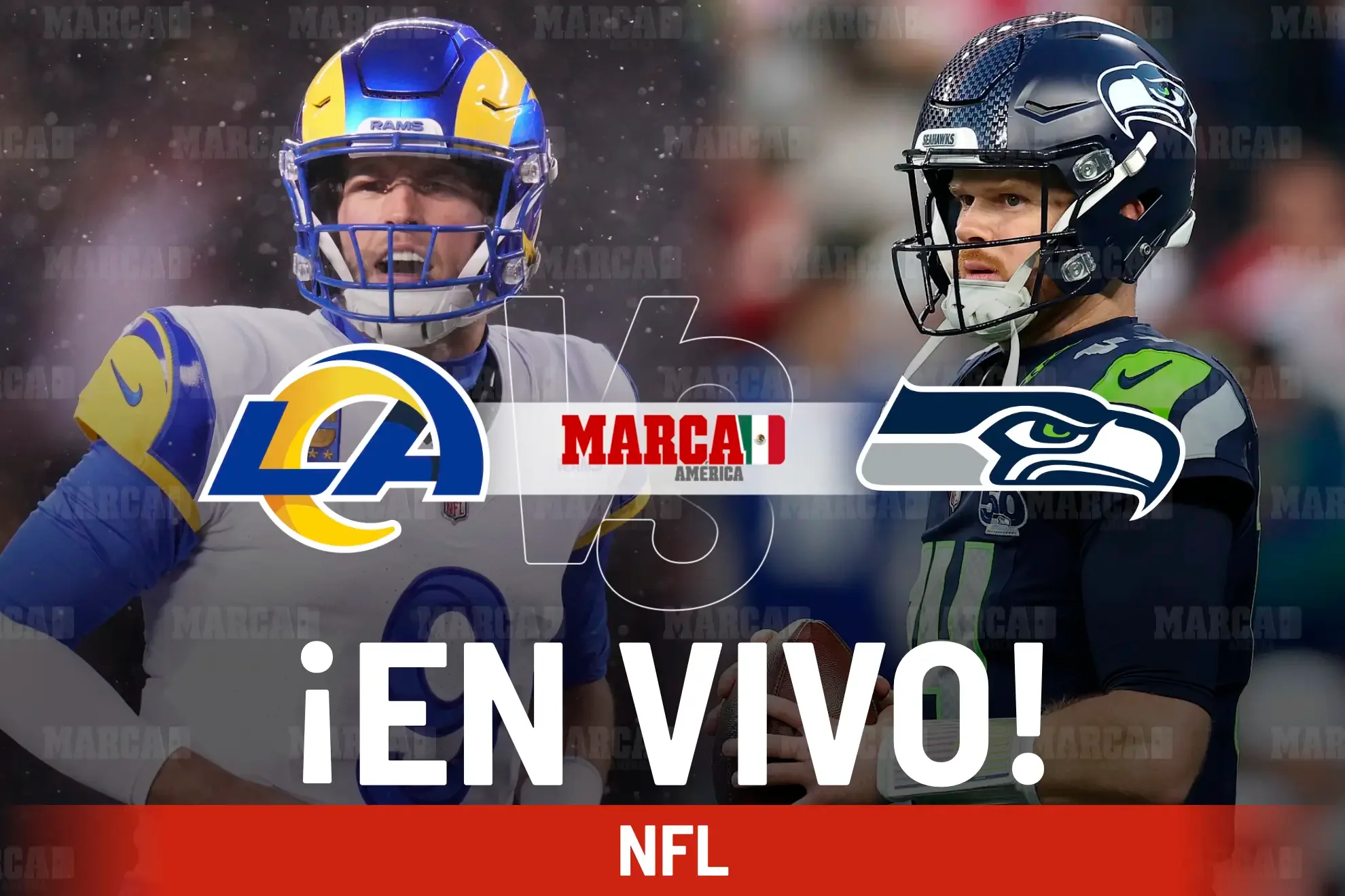 Los Angeles Rams y Seattle Seahawks listos para la Final de Conferencia NFC 2026.
