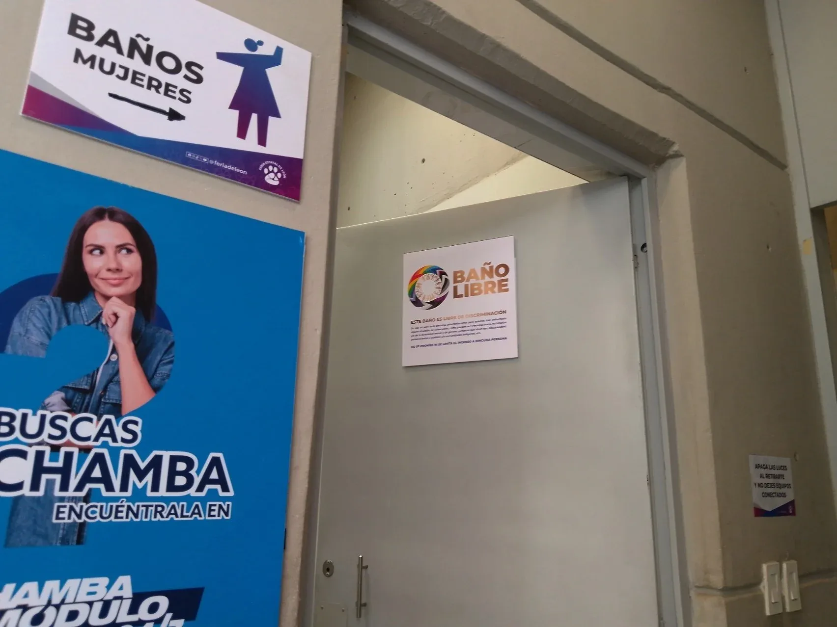 Los baños libres en la Feria de León buscan ofrecer un espacio seguro a la comunidad LGBTIQ+.