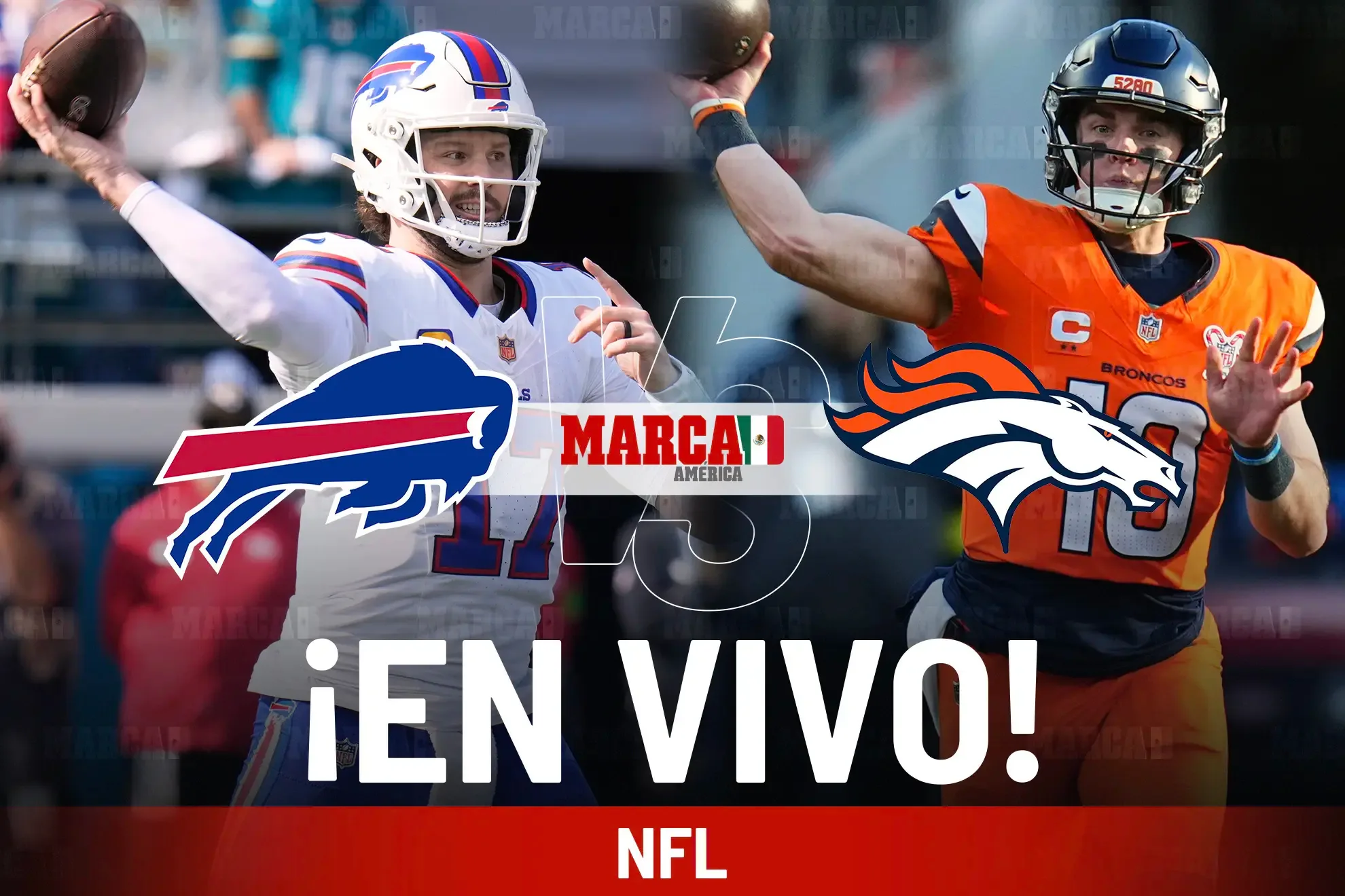 Los Buffalo Bills enfrentan a los Denver Broncos en la Ronda Divisional de la NFL 2026.