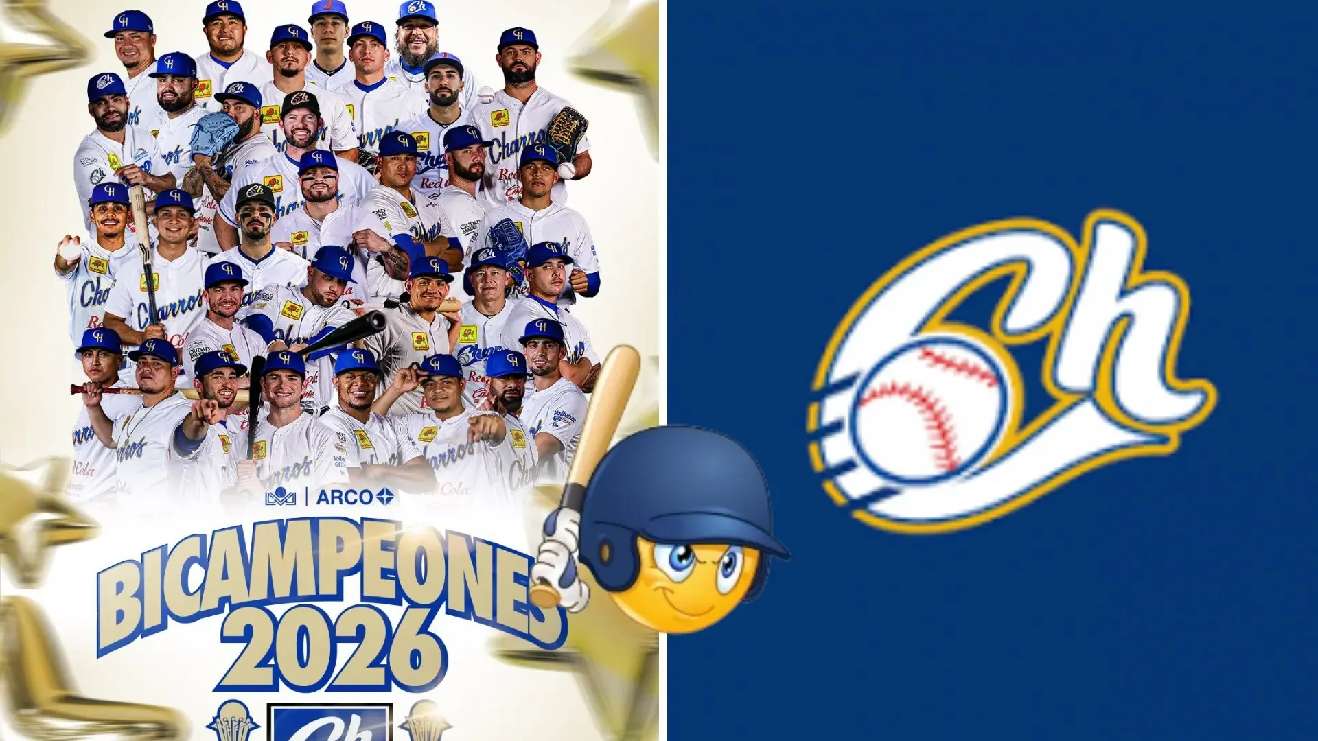 Los Charros de Jalisco celebran su bicampeonato en la Liga Mexicana del Pacífico.