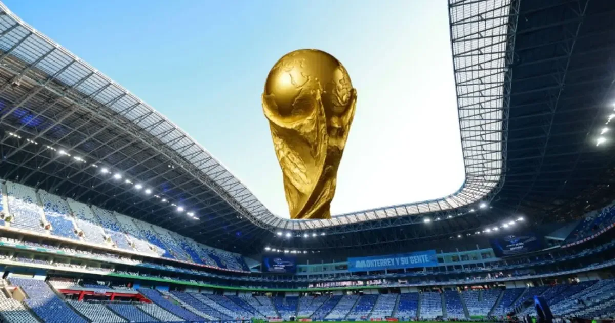 Los fanáticos podrán tomarse fotos con el trofeo en el Estadio BBVA.