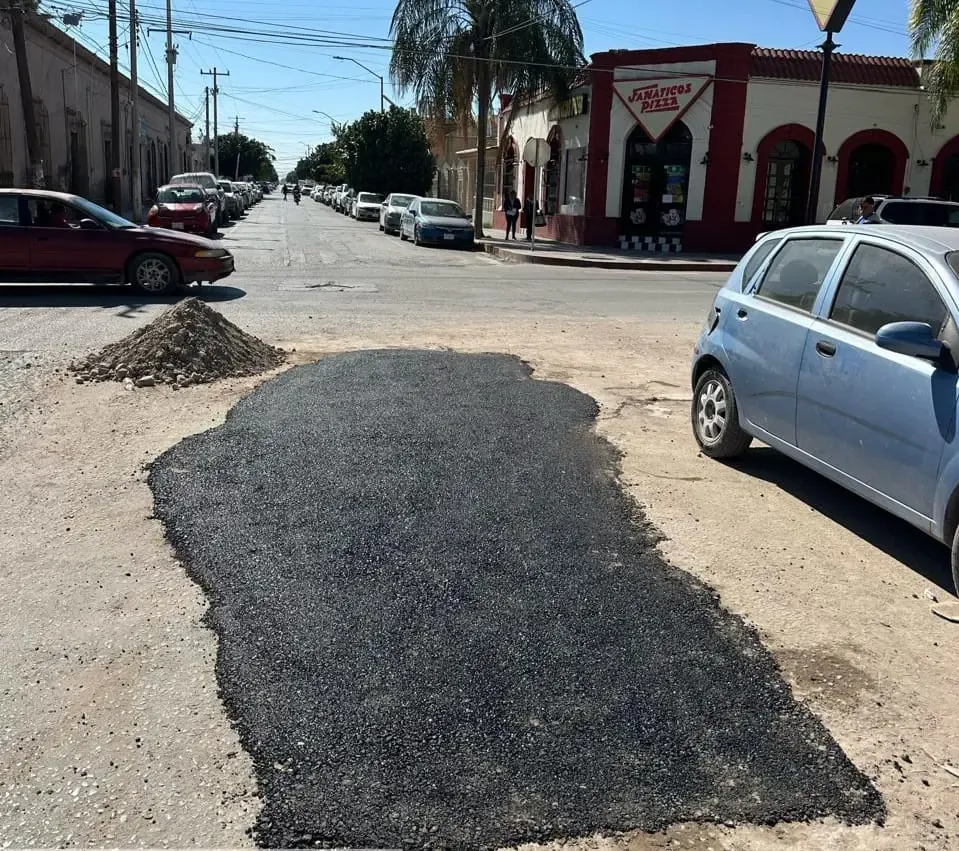Los trabajos de bacheo buscan optimizar el tránsito y la calidad de vida.