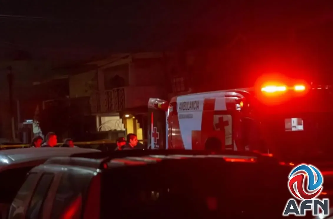 Lugar de la agresión en Otay Jardín, Tijuana, donde un hombre fue herido de bala.