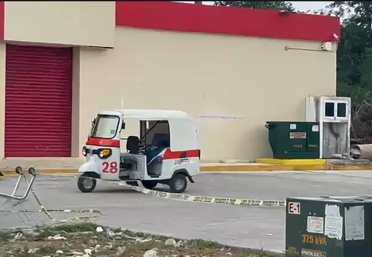 Lugar donde ocurrió el trágico incidente en Puerto Aventuras, Solidaridad.
