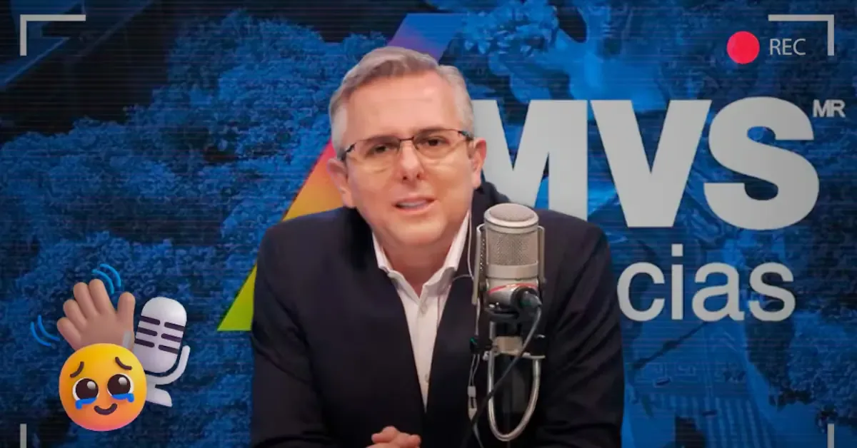 El reconocido periodista Luis Cárdenas anuncia su despedida de MVS Noticias después de una extensa carrera.