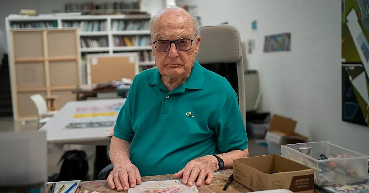 El célebre pintor español expone su perspectiva sobre la vejez y su inquebrantable dedicación al arte.