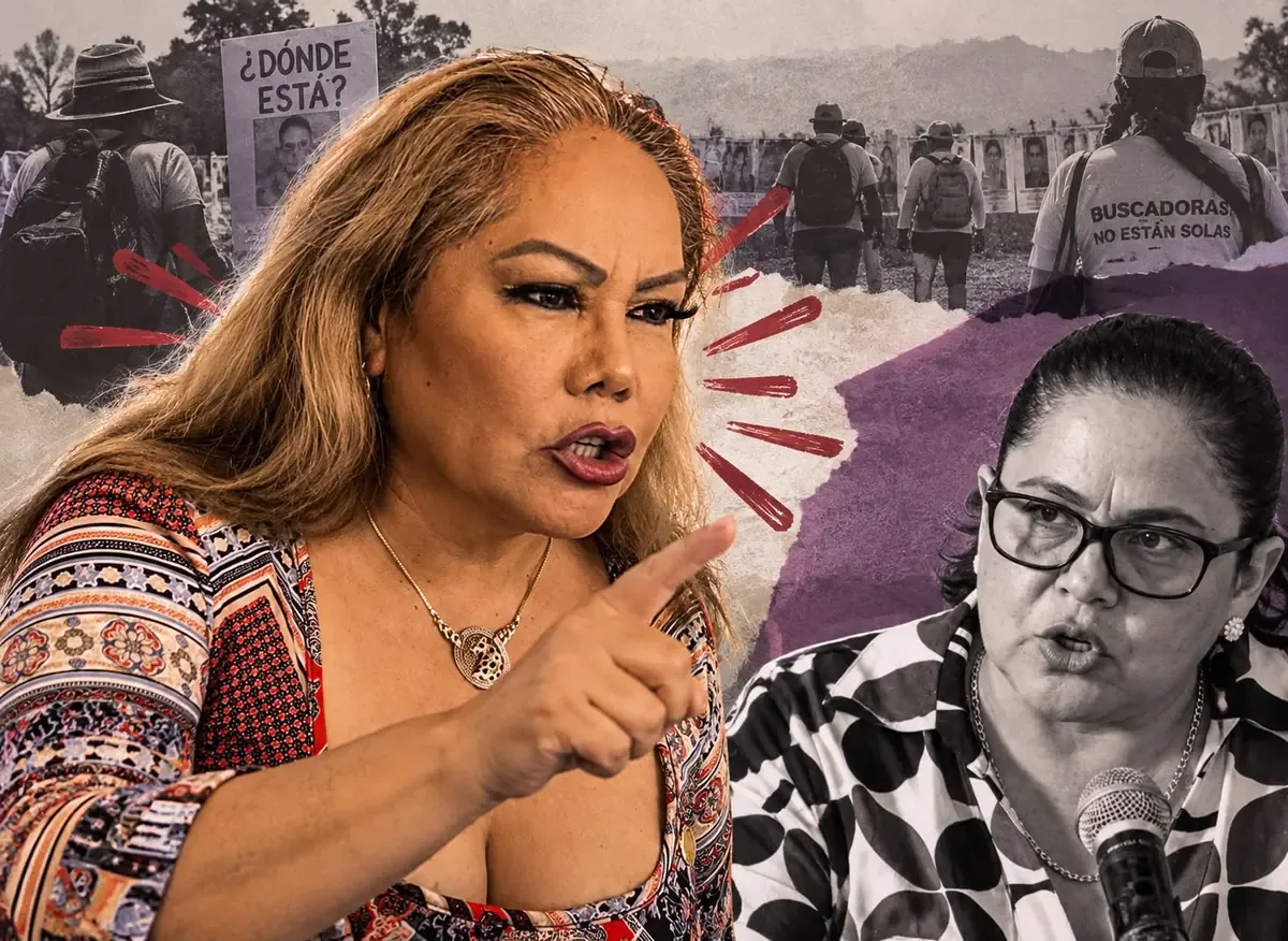 La activista Margarita López Pérez rechazó las afirmaciones de la diputada Melba Albavera sobre la búsqueda de desaparecidos.