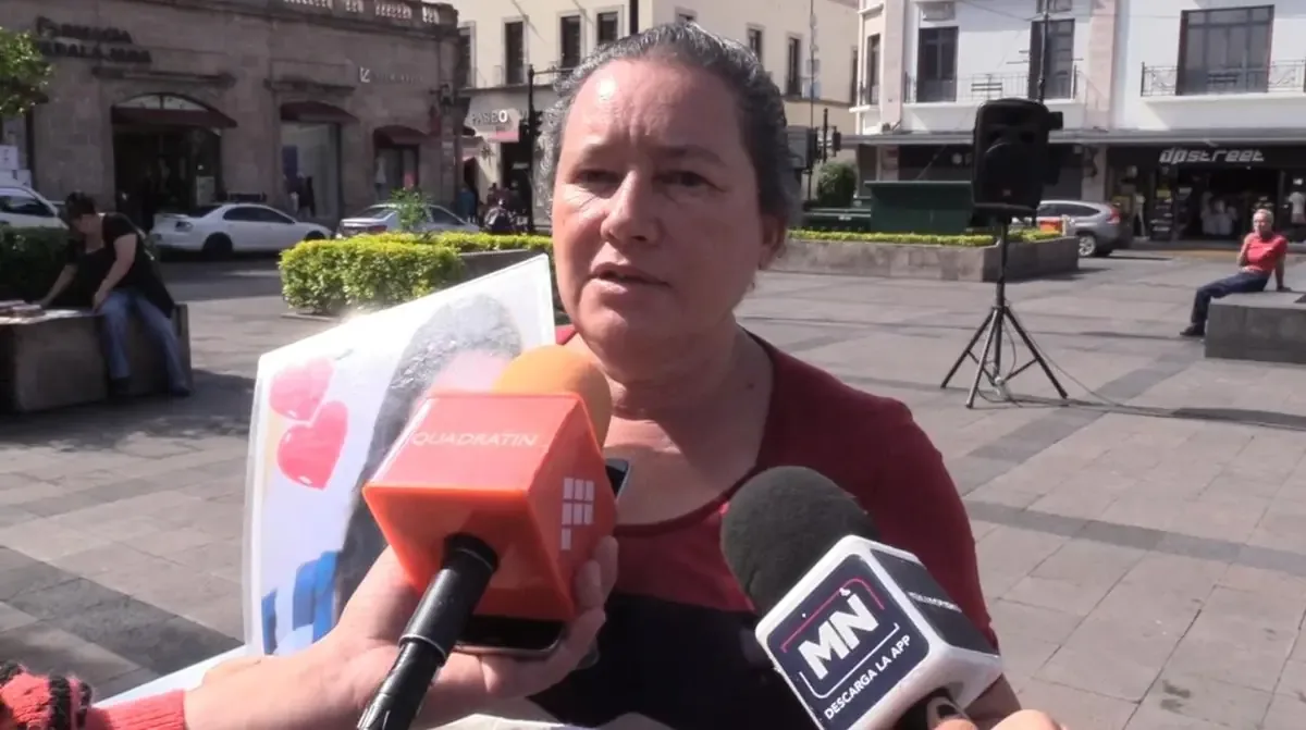 La líder de un colectivo de desaparecidos condena las declaraciones de la diputada sobre la situación en Michoacán.