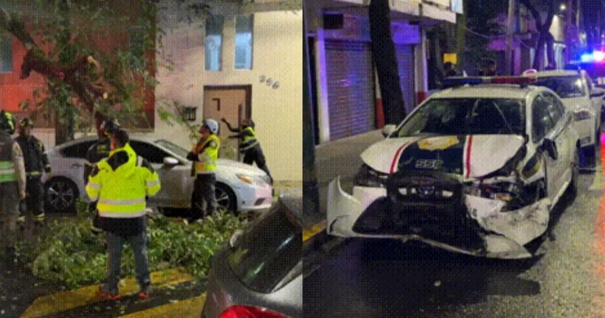Varias alcaldías enfrentan incidentes que movilizan servicios de emergencia ante lluvias y accidentes.
