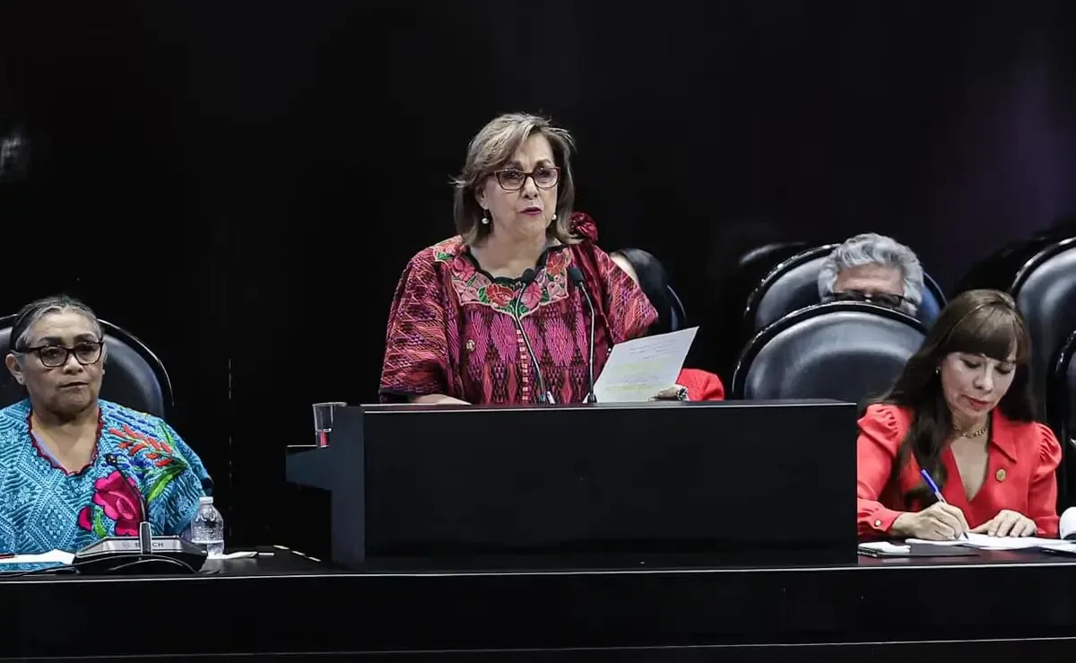 La senadora de Morena cuestiona las acusaciones de la oposición y defiende la estrategia de seguridad actual.