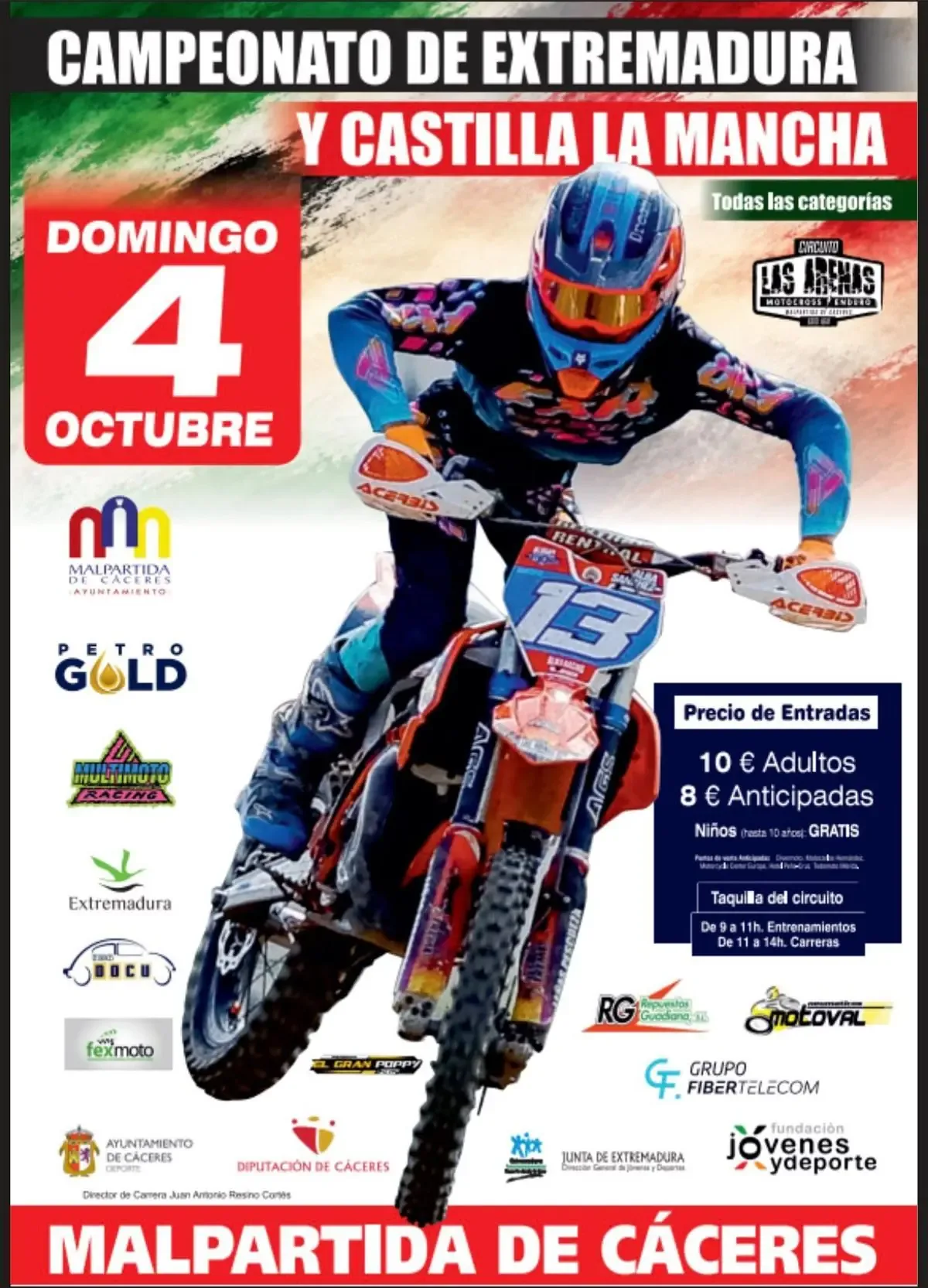 La jornada destaca por la reunión de dos campeonatos regionales y un nuevo aparcamiento.