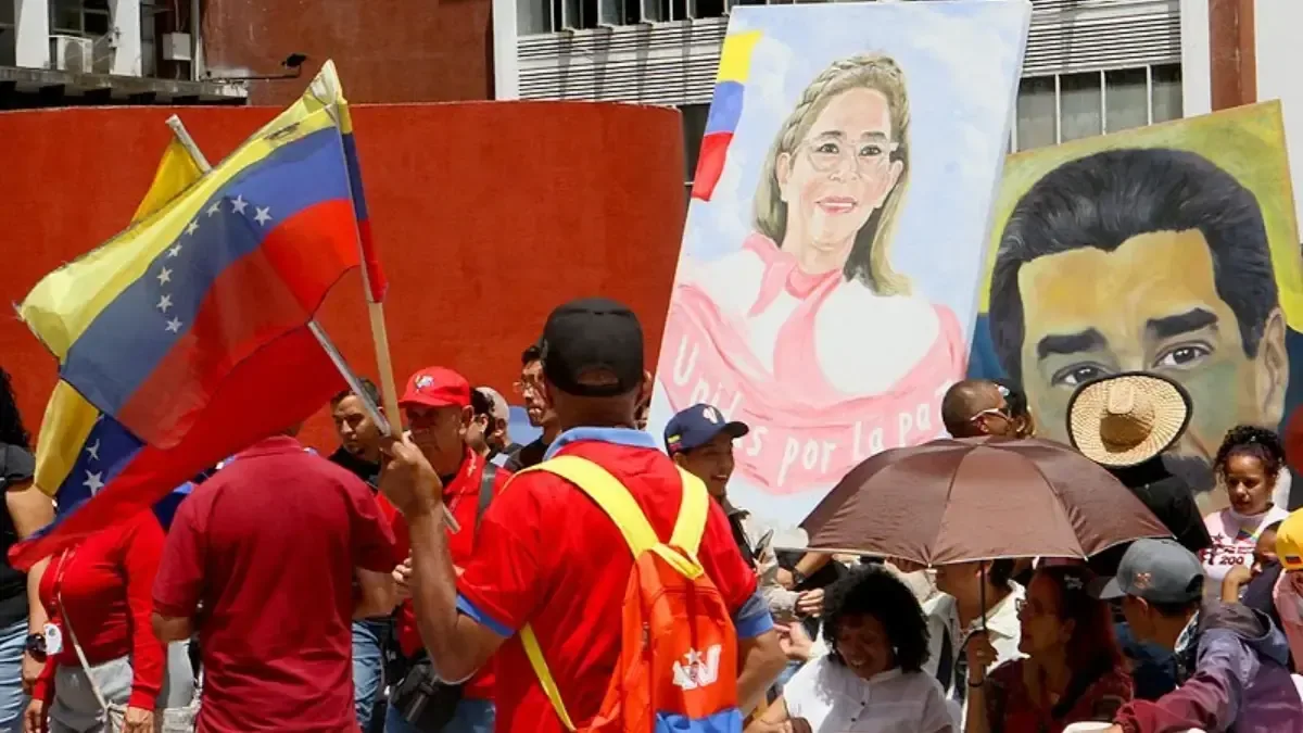 La movilización busca mostrar apoyo a la pareja presidencial en medio de audiencias judiciales en EE. UU.
