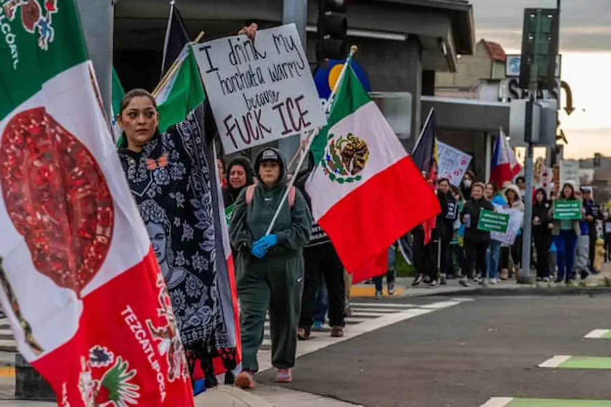 La protesta busca recordar a los migrantes que han perdido la vida bajo custodia del ICE.