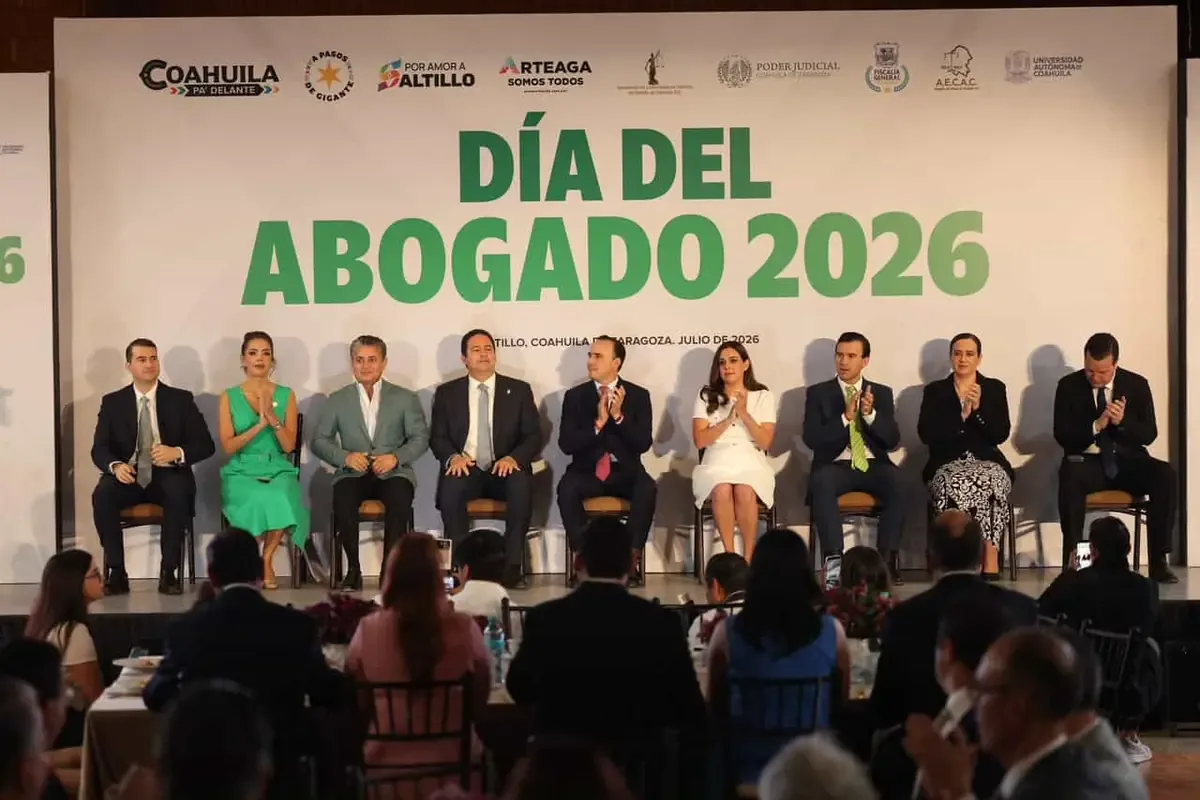 El reconocimiento subraya la importancia del Estado de Derecho en Coahuila.