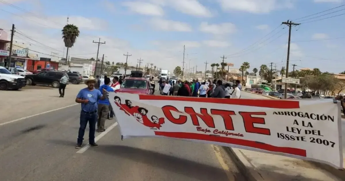 Las manifestaciones de la CNTE generan preocupación política y social en México.