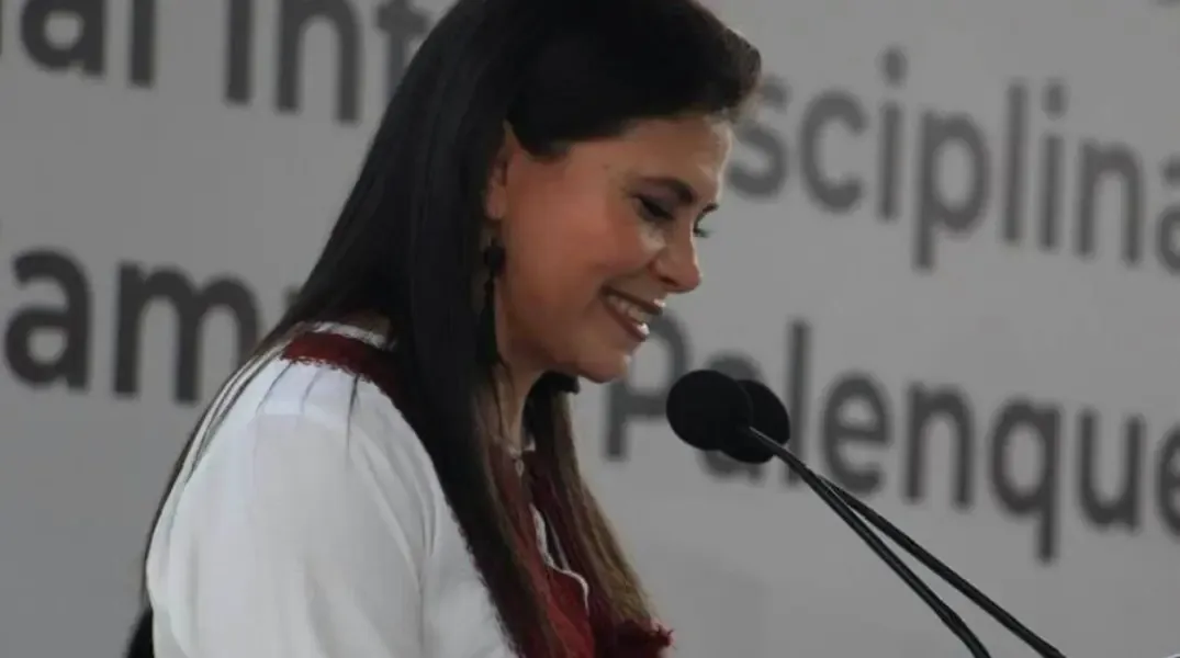 Manuela Obrador Narváez, delegada estatal de Bienestar en Chiapas, presenta su declaración patrimonial.