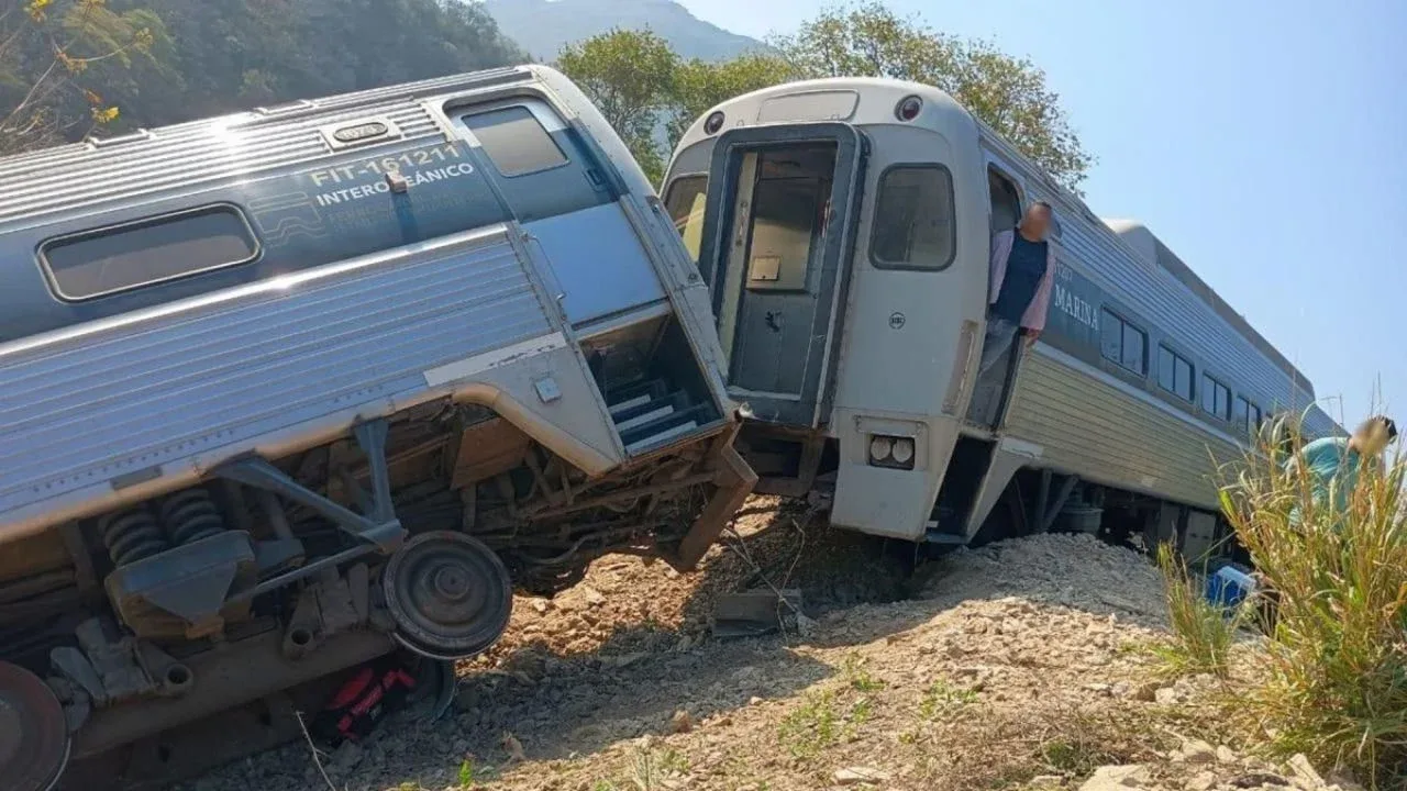 Maquinista detenido tras el accidente del Tren Interoceánico en Chiapas.