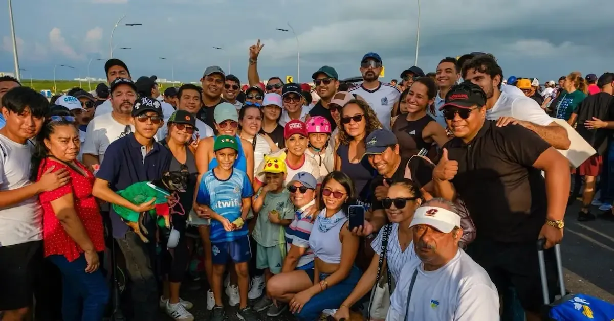 El evento “PuenteyAndo” promueve la convivencia familiar y el uso de espacios públicos en Quintana Roo.