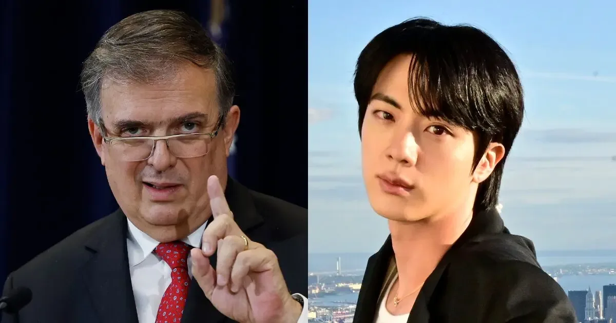 Marcelo Ebrard se muestra entusiasmado por la llegada de BTS a México.