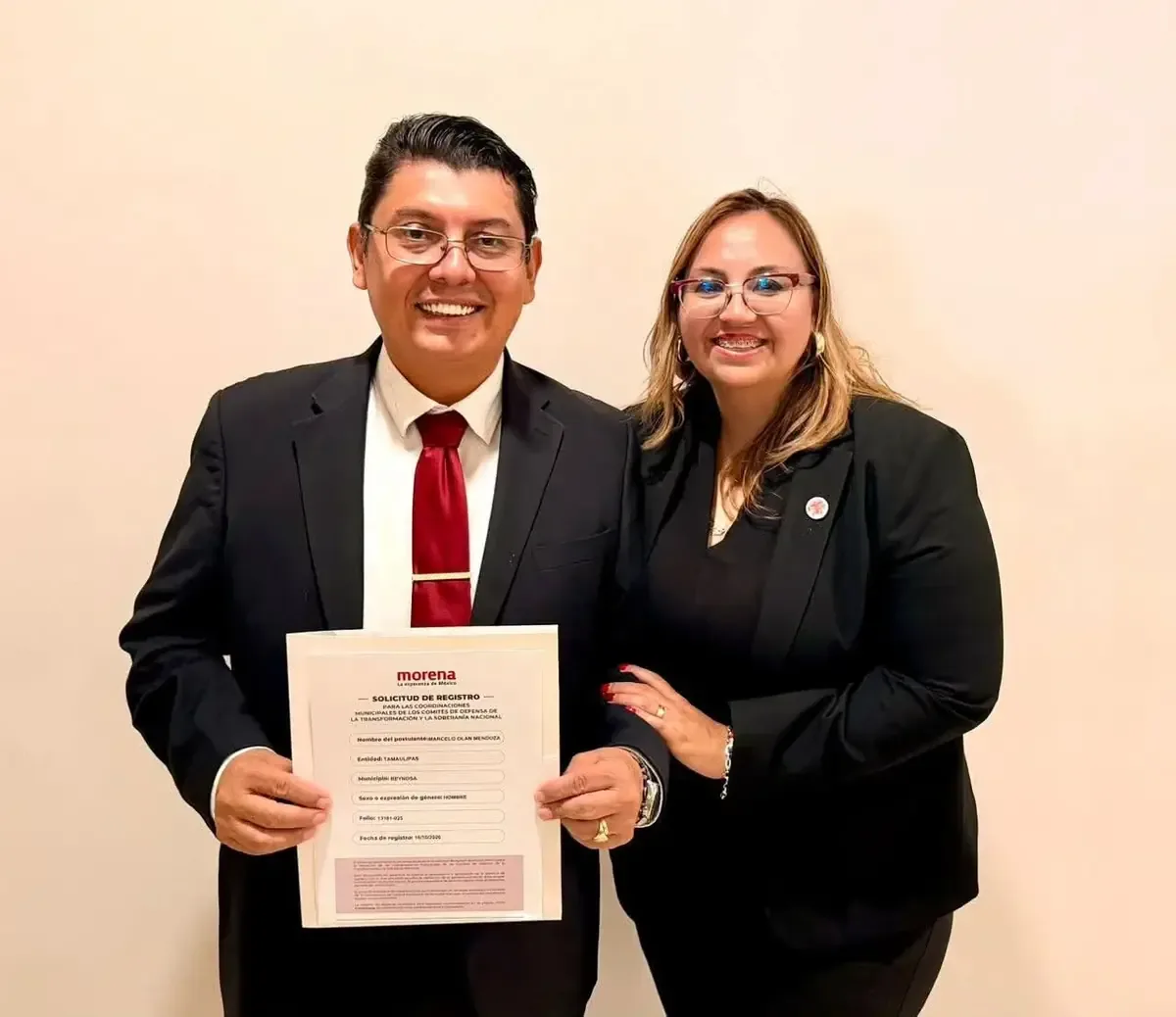 El aspirante a la coordinación municipal busca atender las inquietudes de los ciudadanos de Reynosa.