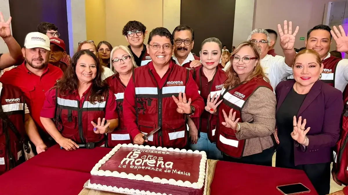 La celebración resalta el avance del partido en Tamaulipas y su compromiso con la transformación nacional.