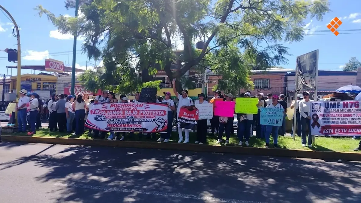 La falta de medicamentos e insumos impacta la atención a derechohabientes en Uruapan.