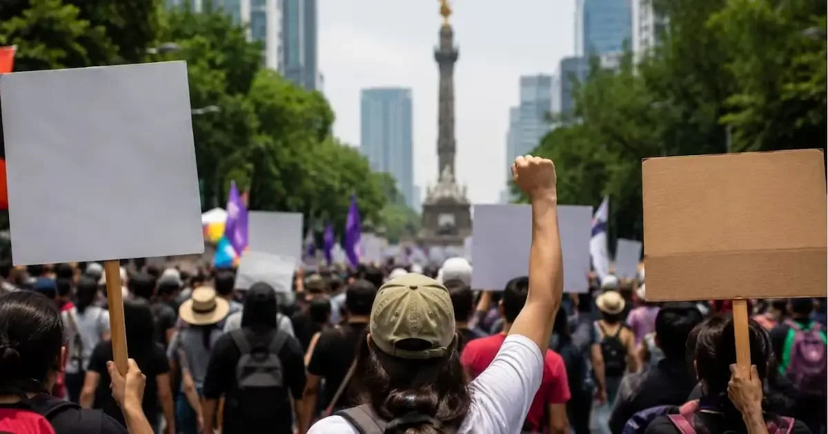 Las movilizaciones en la Ciudad de México pueden generar complicaciones en tránsito y transporte público.
