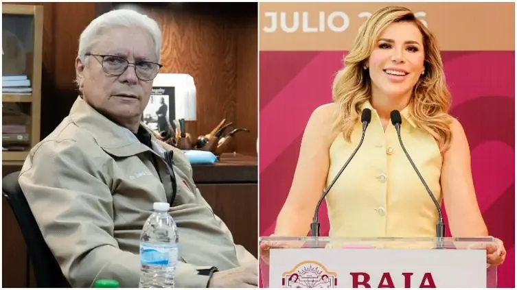 La gobernadora de Baja California denuncia a su antecesor por el uso político de grabaciones privadas.