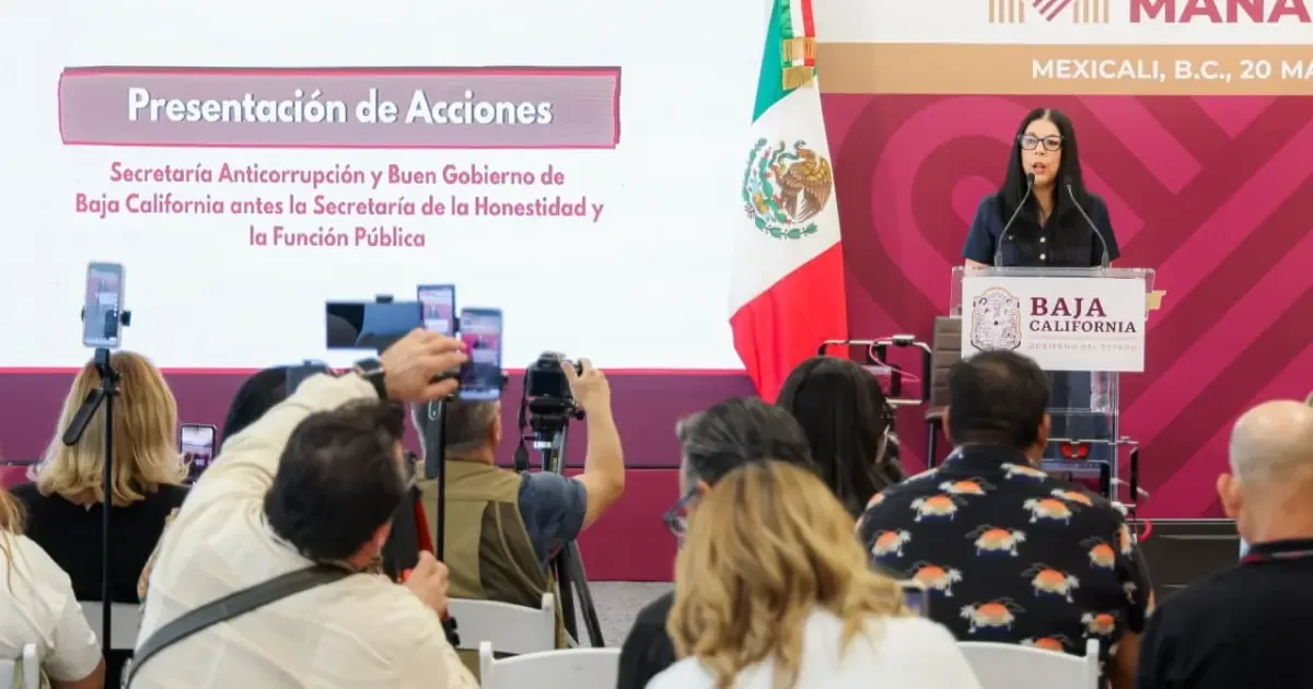 La gobernadora enfatiza acciones para combatir la corrupción y mejorar la transparencia en el estado.
