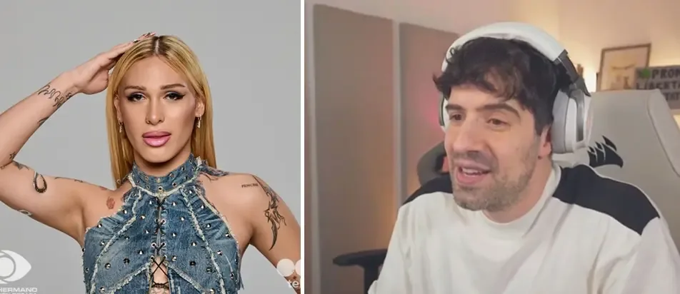 El streamer manifiesta su apoyo a la participante y reclama su regreso.