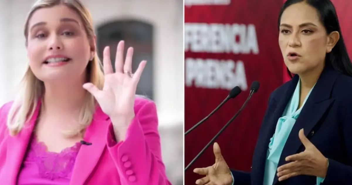 La gobernadora de Chihuahua critica al gobierno federal y enfrenta respuesta de Morena ante acusaciones de traición.