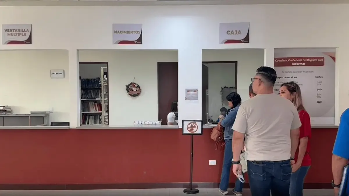 El Registro Civil de Matamoros busca asegurar derechos de identidad en la población sin acta de nacimiento.