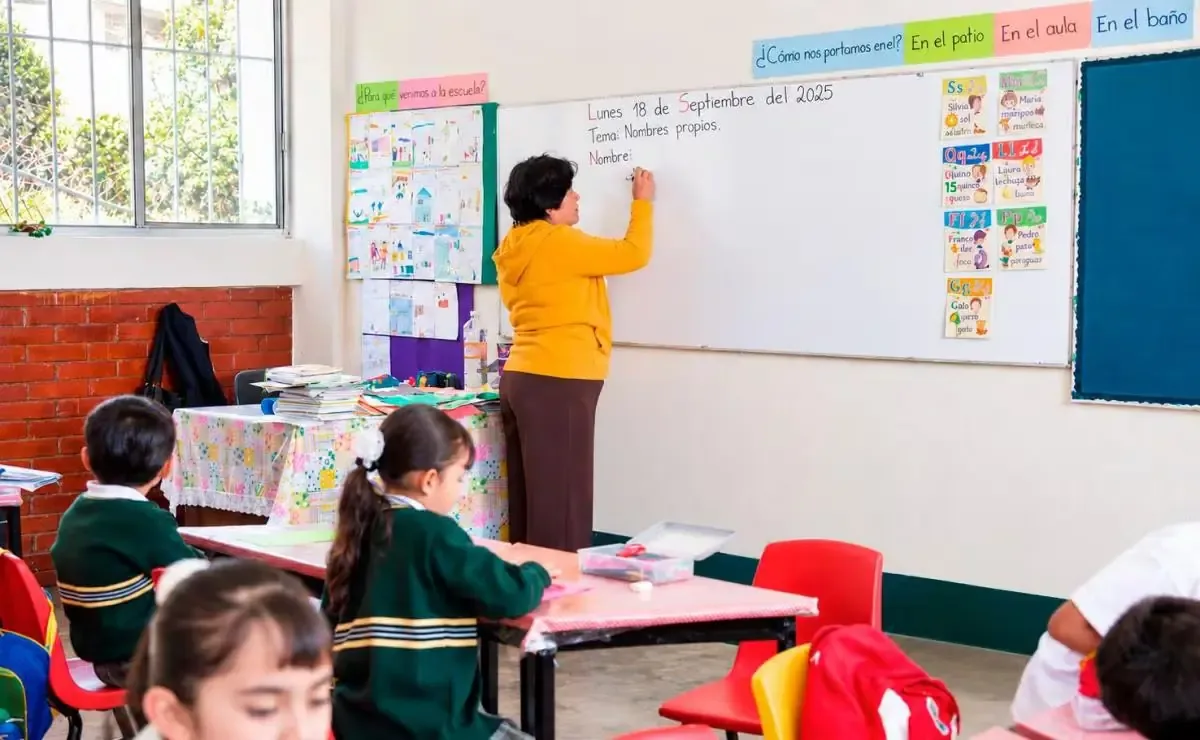 La disminución de alumnos en primaria ocurre a pesar del aumento en docentes.