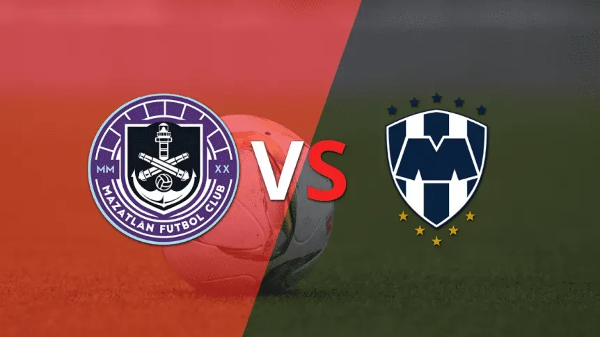 Mazatlán y CF Monterrey en la previa del partido en El Encanto.