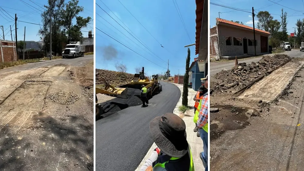 La rehabilitación de la calle Prolongación Juárez optimiza el tránsito en la zona del CBTIS.