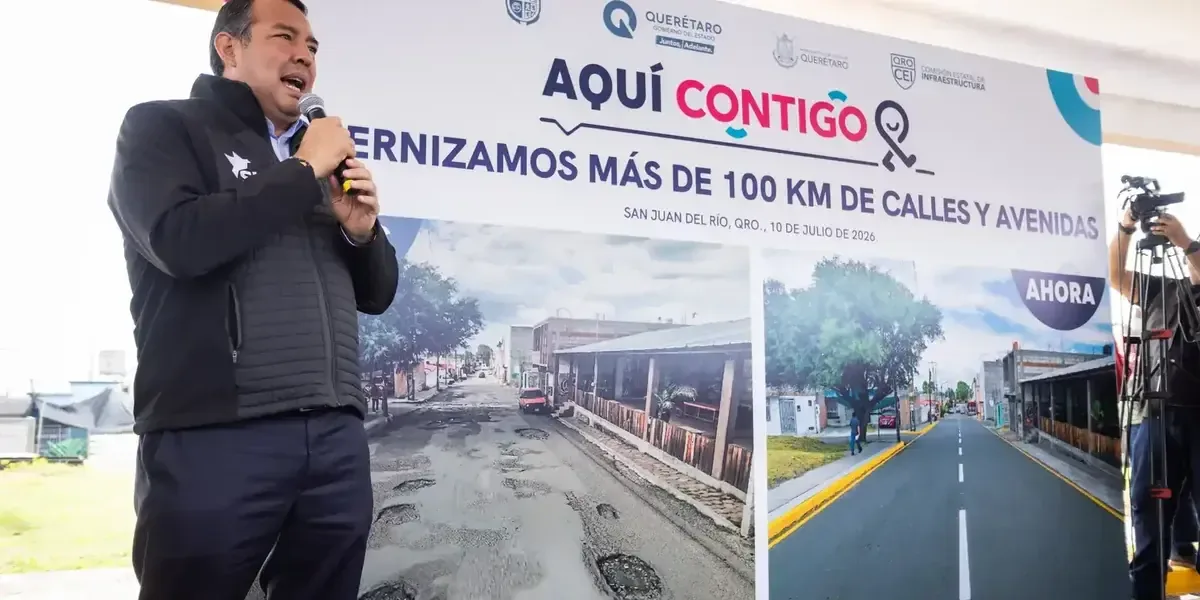 La rehabilitación de calles beneficiará la movilidad y seguridad de los vecinos de la zona.